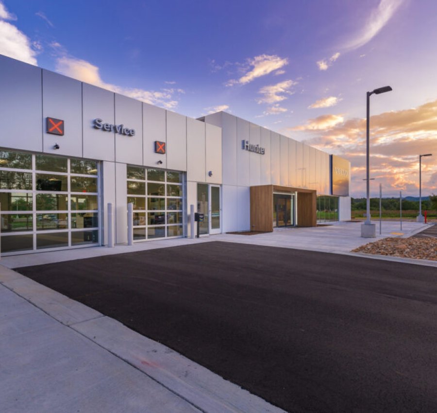 Hunter Automotive Asheville Projects Choate Construction