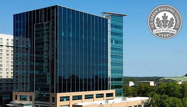 Charter Square Office Tower Achieves LEED Platinum Certification