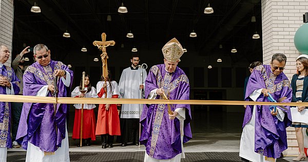 Diocese of Nashville, Choate Celebrate Ribbon Cutting of Unity Hall